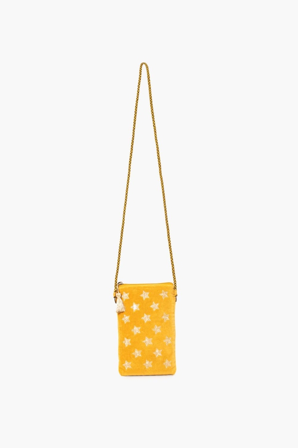 bolso velvet stars 13x20
