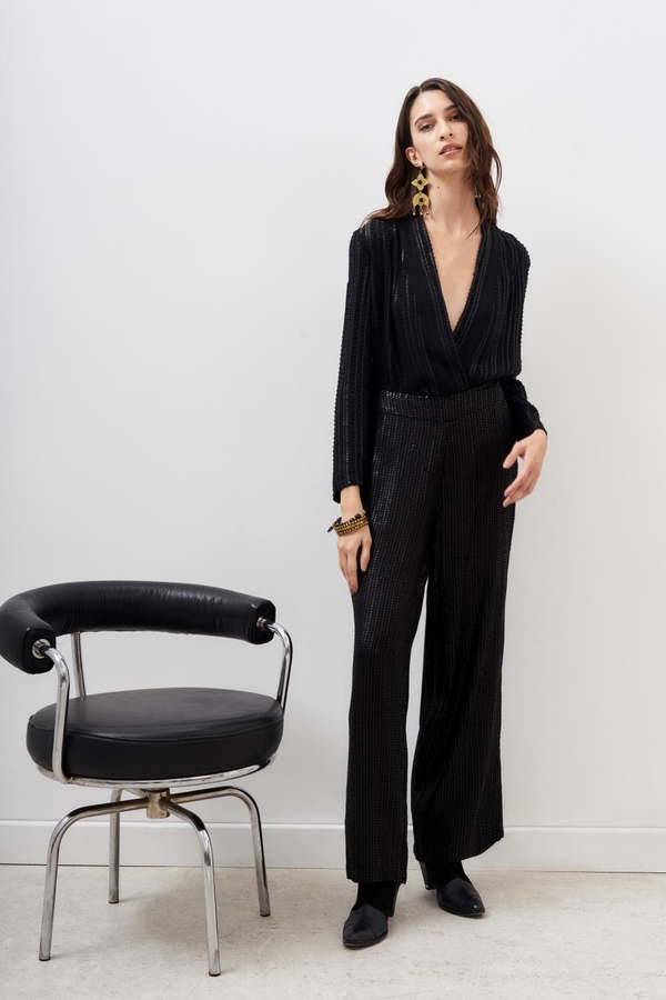 pantalon sequins