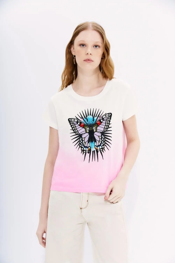 polera butterfly new