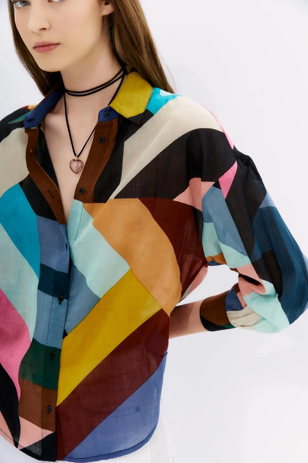 camisa bierritz rainbow Rapsodia