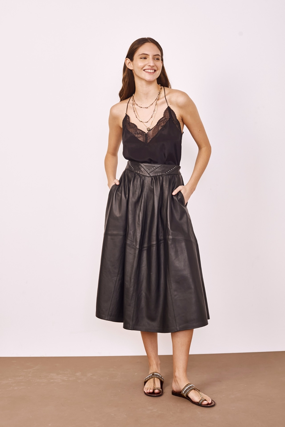 Falda Fetina New Cuero