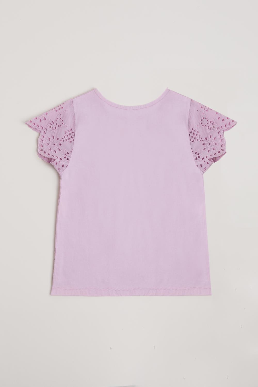 Camisa Broderie R Girls