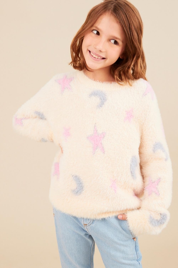 Sweater Follow Stars Girls