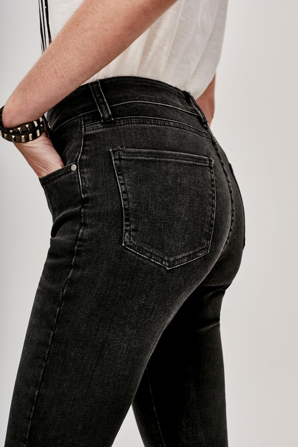 Jean Flare High Rise Classic Black